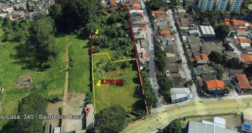 Terreno comercial à venda na Estrada dos Casa, Alvarenga, São Bernardo do Campo