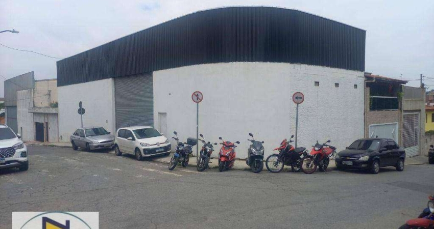 Galpão para alugar, 250 m² por R$ 8.000,00/mês - Jordanópolis - São Bernardo do Campo/SP