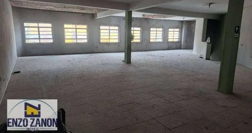 Salão Sobreloja para alugar, 160 m² por R$ 3.279/mês - Jardim Nova Petrópolis - São Bernardo do Campo/SP