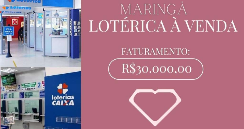 VENDA - Lotérica em pleno funcionamento na região Sul