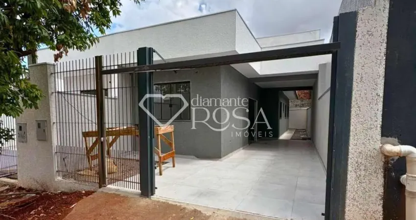 Venda casa no jardim das nações, recém construída e em ótima localização