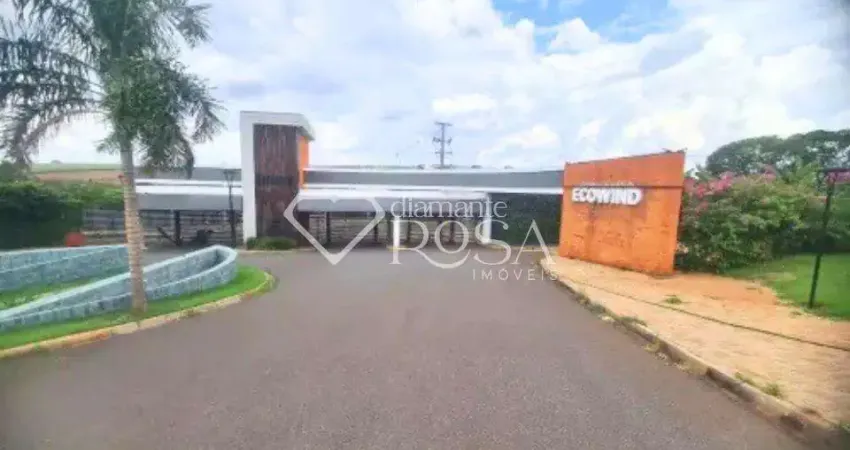 Venda terreno no condomínio ecowind, com infraestrutura completa