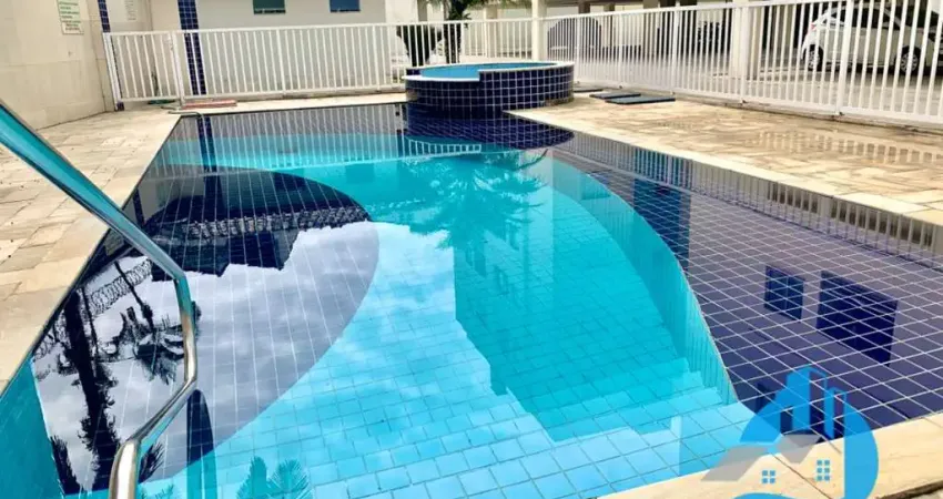 Apartamento com 2 dormitórios sendo uma suíte varanda gourmet área de lazer com piscina adulto e infantil Itaguá Ubatuba SP