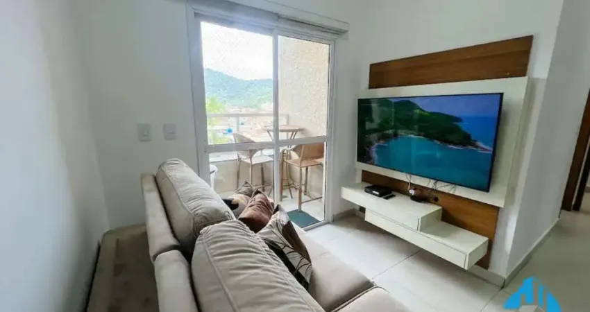 Apartamento mobiliado à venda 2 dormitórios (1 suíte) 54m² , bairro estufa ii, ubatuba/sp