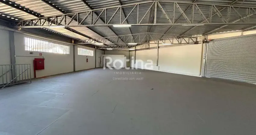Galpão para alugar, luizote de freitas - uberlândia/mg - rotina imobiliária