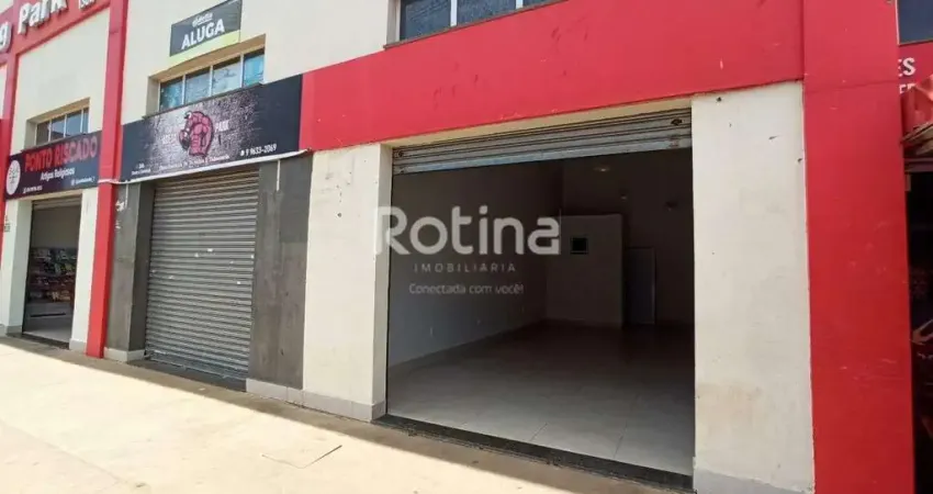 Loja para alugar, shopping park - uberlândia/mg - rotina imobiliária