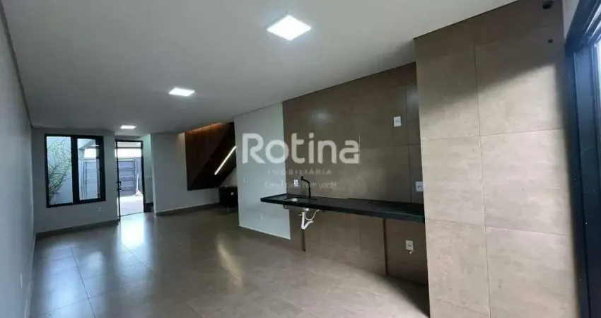 Casa para alugar, 3 quartos, aclimação - uberlândia/mg - rotina imobiliária