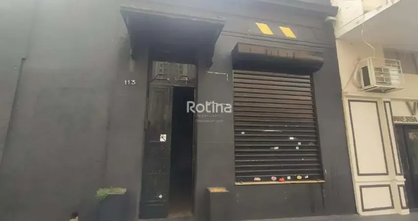 Loja para alugar, centro - uberlândia/mg - rotina imobiliária