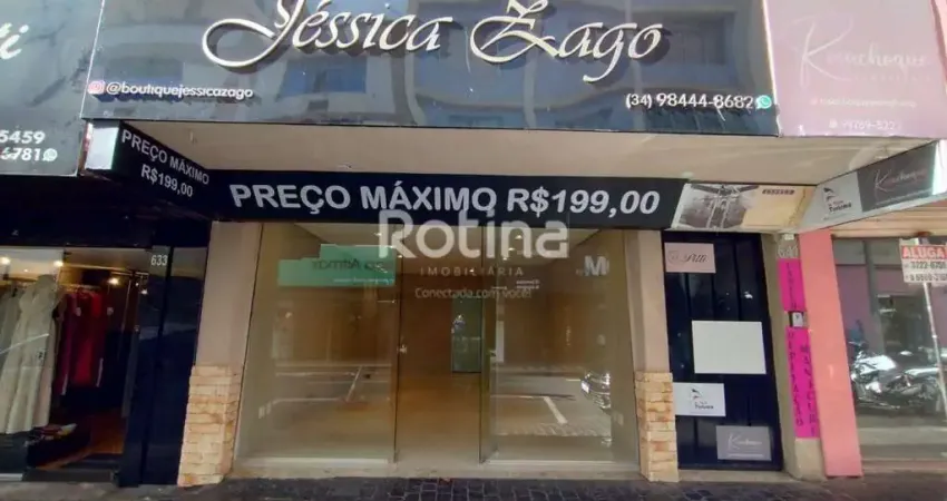 Loja para alugar, Centro - Uberlândia/MG - Rotina Imobiliária