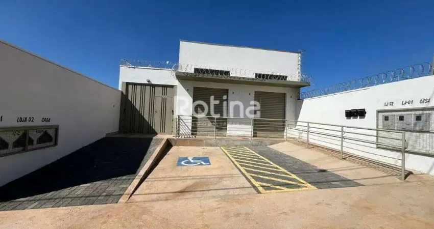 Loja para alugar, aclimação - uberlândia/mg - rotina imobiliária