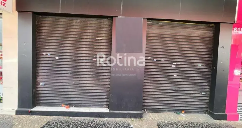 Loja para alugar, Centro - Uberlândia/MG - Rotina Imobiliária