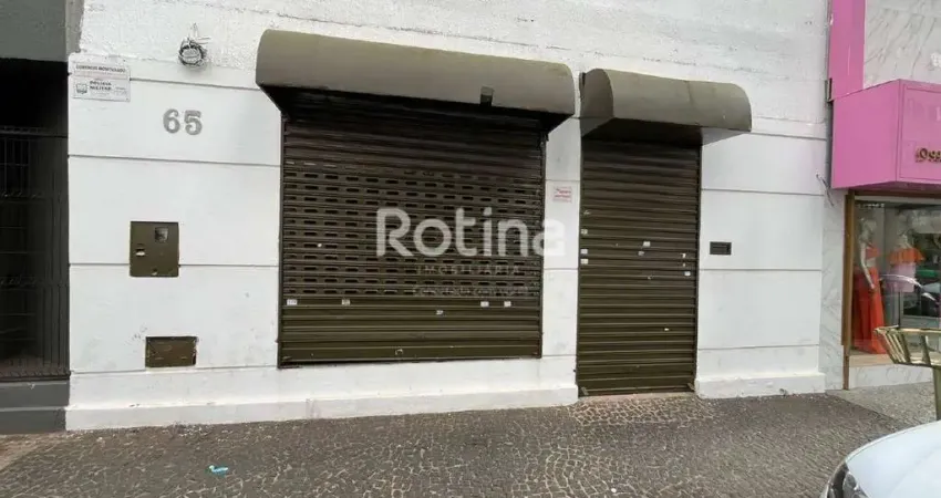 Loja para alugar, centro - uberlândia/mg - rotina imobiliária