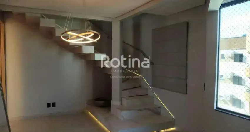 Cobertura para alugar, 3 quartos, saraiva - uberlândia/mg - rotina imobiliária