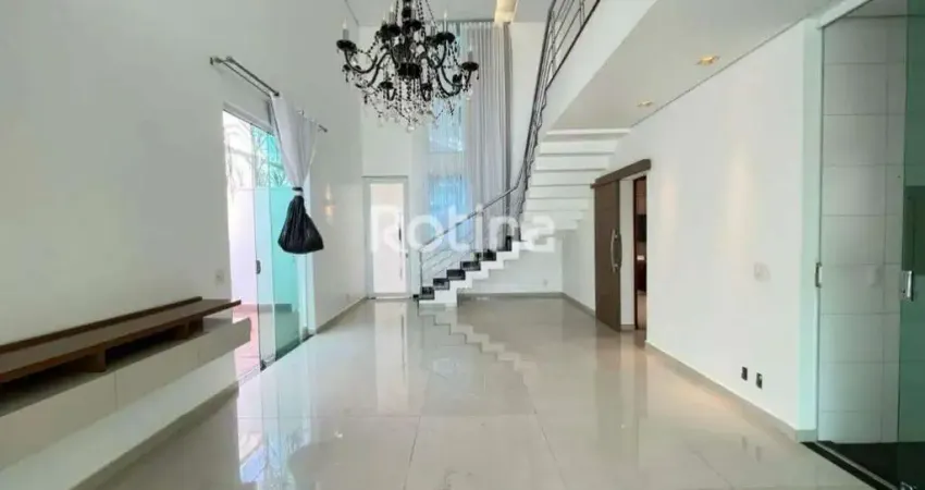 Casa condomínio fechado para alugar, 3 quartos, gávea - uberlândia/mg - rotina imobiliária