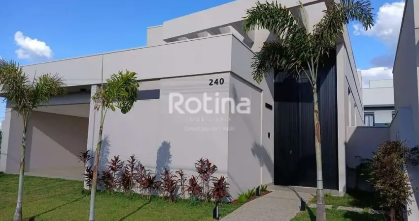 Casa condomínio fechado para alugar, 3 quartos, jardim sul - uberlândia/mg - rotina imobiliária