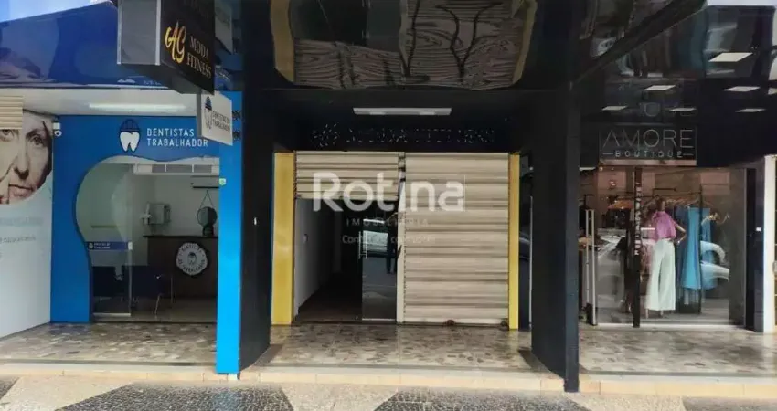 Loja para alugar, centro - uberlândia/mg - rotina imobiliária