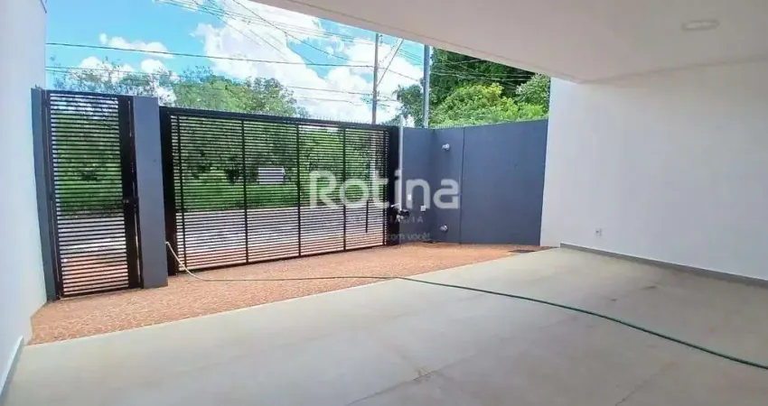 Casa para alugar, 3 quartos, jardim karaíba - uberlândia/mg - rotina imobiliária