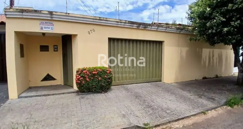 Casa para alugar, 3 quartos, santa mônica - uberlândia/mg - rotina imobiliária