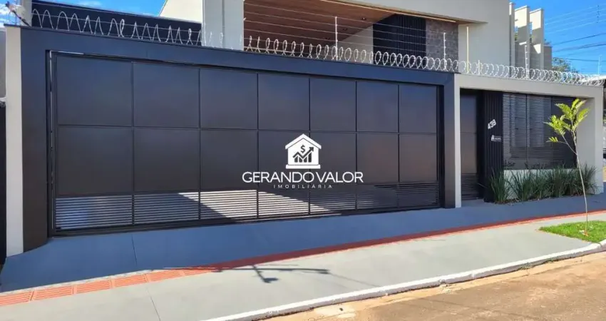 Casa impecável 3 suítes, piscina, área Gourmet, Alto padrão