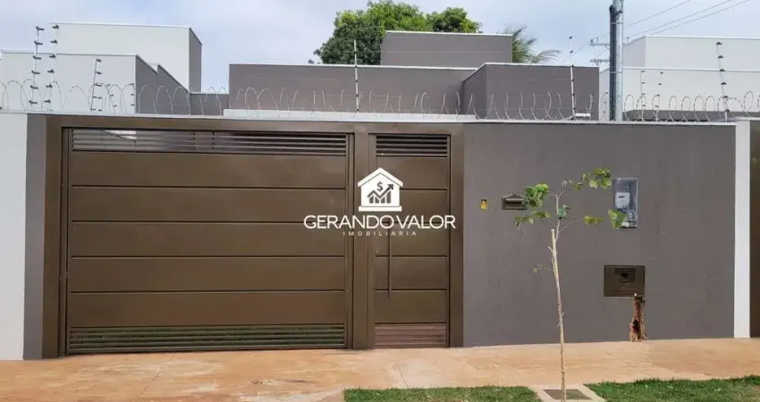 Casa com 2 quartos à venda na Rua Alcides Guimarães Pereira, Ao lado 95, Parque Residencial União, Campo Grande
