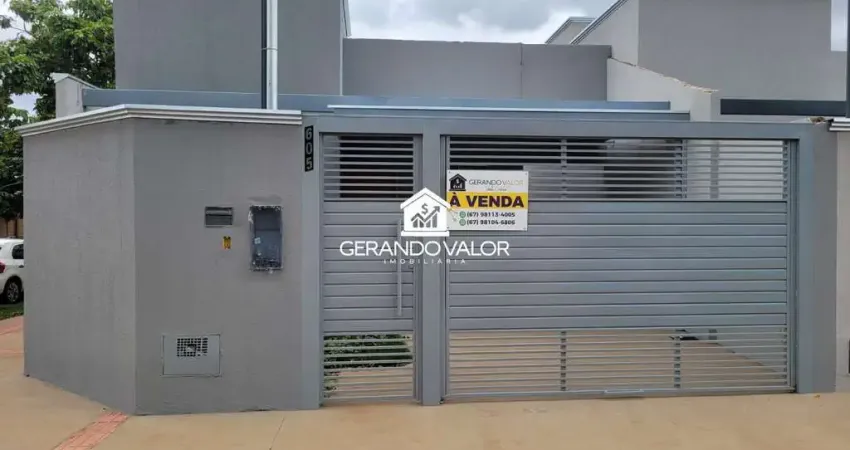 Casa com 2 quartos à venda na Rua Joaquim Tomás Ribeiro, 201, Jardim Alto São Francisco, Campo Grande