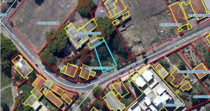 Terreno comercial à venda na Rua Presidente Afonso Pena, Quilombo, Cuiabá