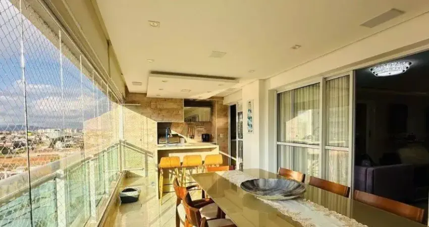 Apartamento Helbor Classic Bosque Maia, 3 dormitórios, mobiliado, 168m²