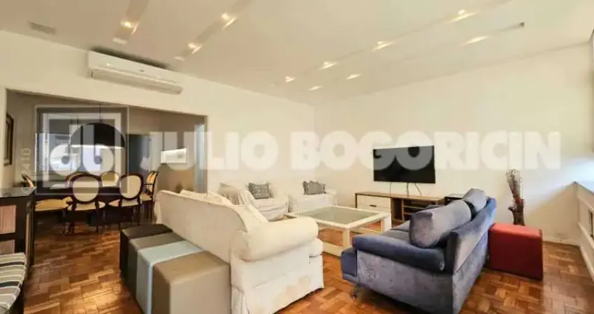 Ipanema! rua prudente de morais, amplo três quartos, lavabo, cozinha planejada e dependência completa. duas vagas de garagem.