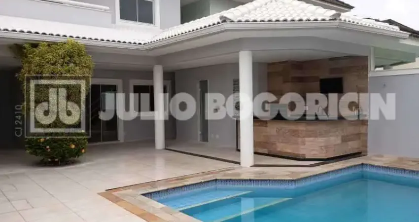 Casa em condomínio fechado com 5 quartos à venda na Rua Luís Orlando Cardoso, Barra da Tijuca, Rio de Janeiro