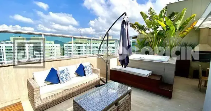 Cobertura com 3 quartos à venda na Estrada Benvindo de Novais, Recreio dos Bandeirantes, Rio de Janeiro