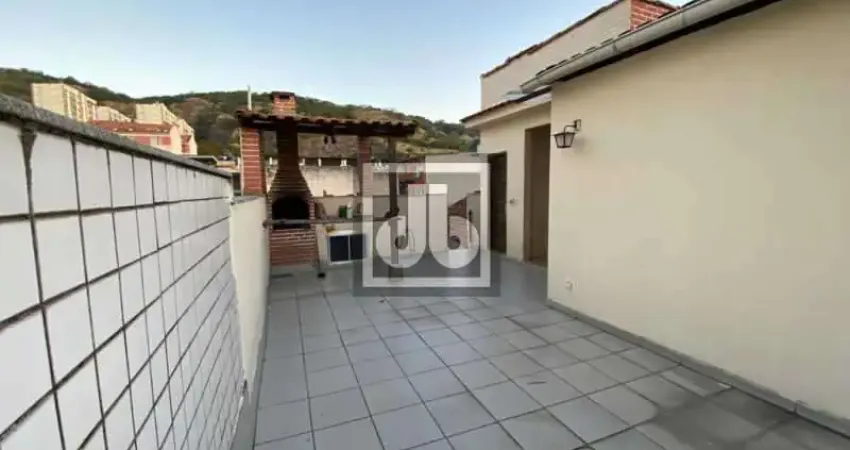 Riachuelo - rua 24 de maio - apartamento tipo casa - varanda - sala - 2 quartos - dependência - vaga