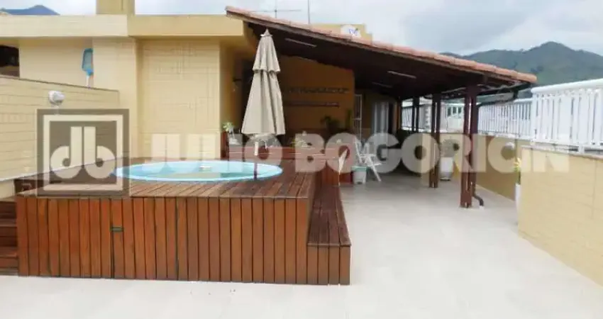 Méier - cobertura - a venda - 3 quartos (1 suíte) - 2 vagas - piscina - churrasqueira