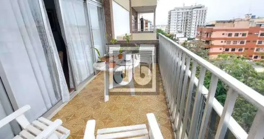 Apartamento a venda em Méier - Rua Barão de São Borja - 3 quartos - 3 vagas - dependência de empregada completa