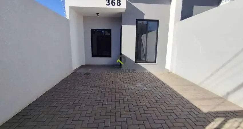 Casa com 2 quatos e 2 vagas de garagem - loetamneto mirante cascavel