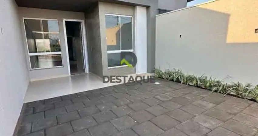 Casa em construção com 1 suite e 2 quatos - loteamento positano-  brasmadeira