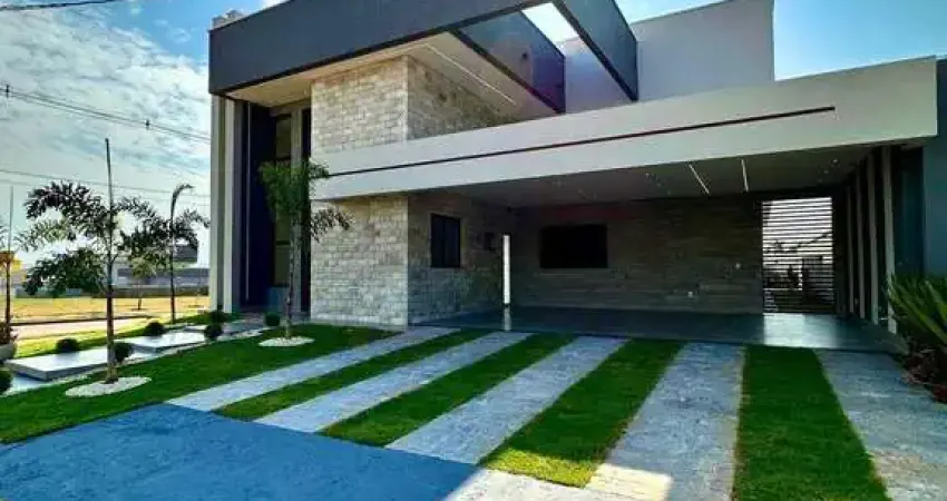 Casa de condomínio em terras alpha residencial 1  -  senador canedo