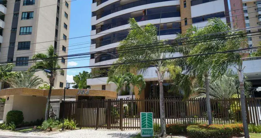 Apartamento de alto padrão com vista privilegiada no parque da sementeira - 171 m² | jardins, aracaju