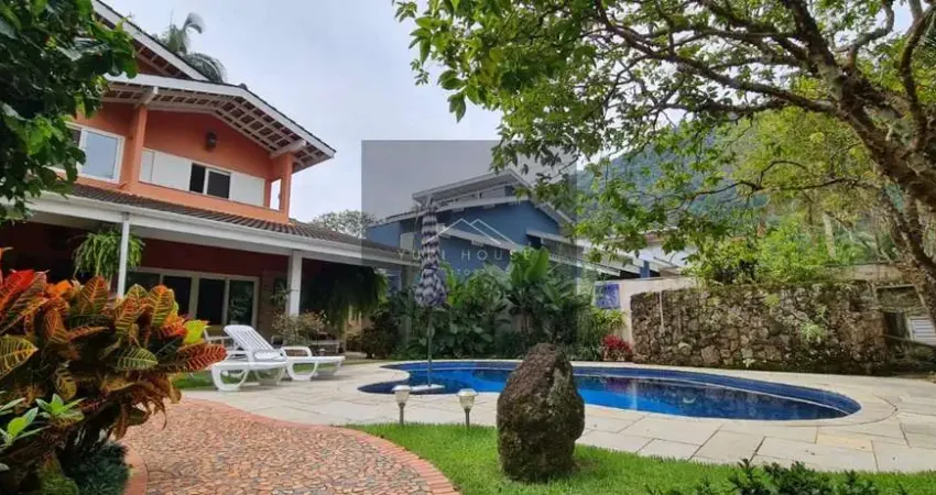 Casa em condomínio à venda em ubatuba-sp, pedra verde: 5 quartos, 4 suítes, 3 salas, 6 banheiros, 4 vagas, 282m².