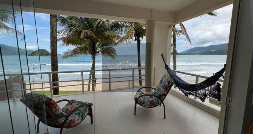 Casa triplex em condomínio na praia do sape - ubatuba-sp: 4 quartos, 4 suítes, 4 salas, 6 banheiros, 8 vagas de garagem, 324,66m².