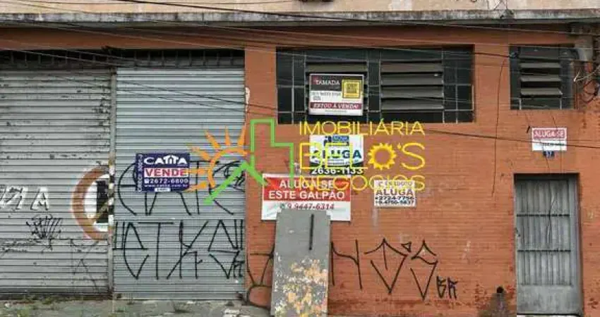 Barracão / Galpão / Depósito para alugar na Rua Candeias, Vila Antonieta, São Paulo