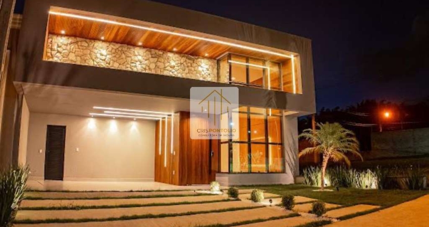 Imóvel Exclusivo: Casa em Condomínio à Venda em Indaiatuba-SP, Bairro Caldeira - 3 quartos, 2 suítes, 2 salas, 4 banheiros, 4 vagas - 199,50 m²