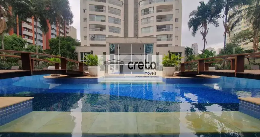 Apartamento mobiliado para alugar - brooklin - são paulo/sp
