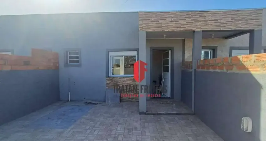 Casa com 2 dormitórios à venda, 28 m² por r$ 110.000,00 - balneário rondinha  - arroio do sal/rs