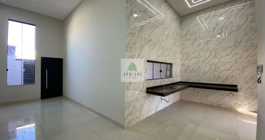 Casa Nova Acabamento Refinado 3 quartos sendo 1 Su&amp;iacute;te &amp;Aacute;rea de Lazer Integrada Espa&amp;ccedil;o Gourmet  Piscina  2 Vagas de Garagem