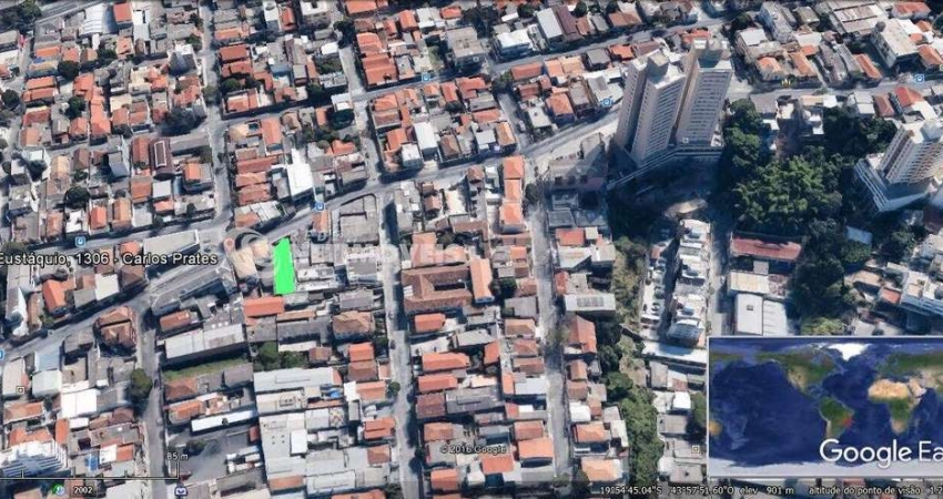 Terreno à Venda no Bairro Carlos Prates com 400m² de Área Total Disponível