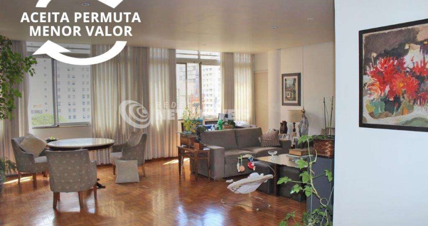 Apartamento à venda no Centro com 255 m² e 4 dormitórios/quartos disponíveis