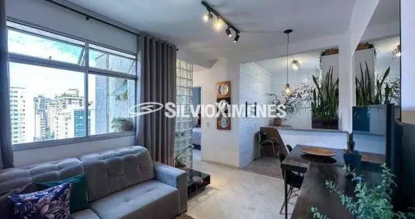 Apartamento com 1 quarto à venda na Rua Bernardo Guimarães, Lourdes, Belo Horizonte