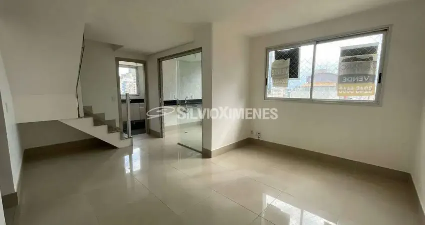 Cobertura para alugar com 165m², 2 quartos e 3 vagas.