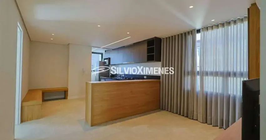 Apartamento para Aluguel com 47m², 1 quarto e 1 vaga