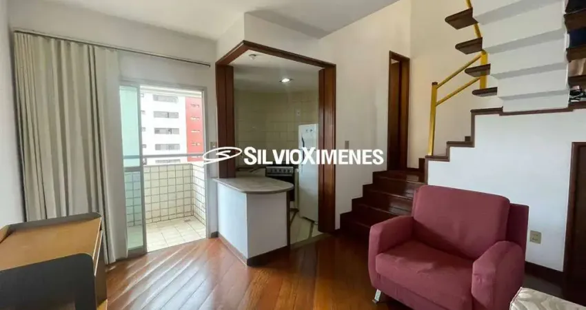 Residencial › Duplex no Lourdes com 55,00 (M²), 1 quartos e 1 vagas para Aluguel
